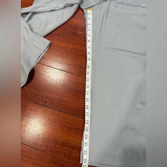 Chico's Gray Ankle Cropped Pants with Drawstring Waist - Picture 8 of 10